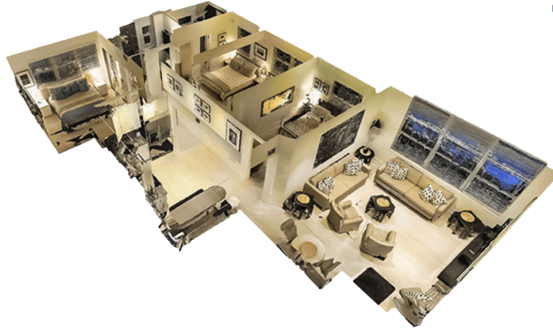 3D Dollhouse View